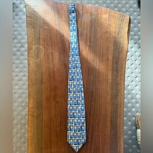 ZEGNA - Blue Patterned Tie
